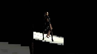 Dominique Jackson Does Blindfolded Robotic Walk at Mugler Fashion Show