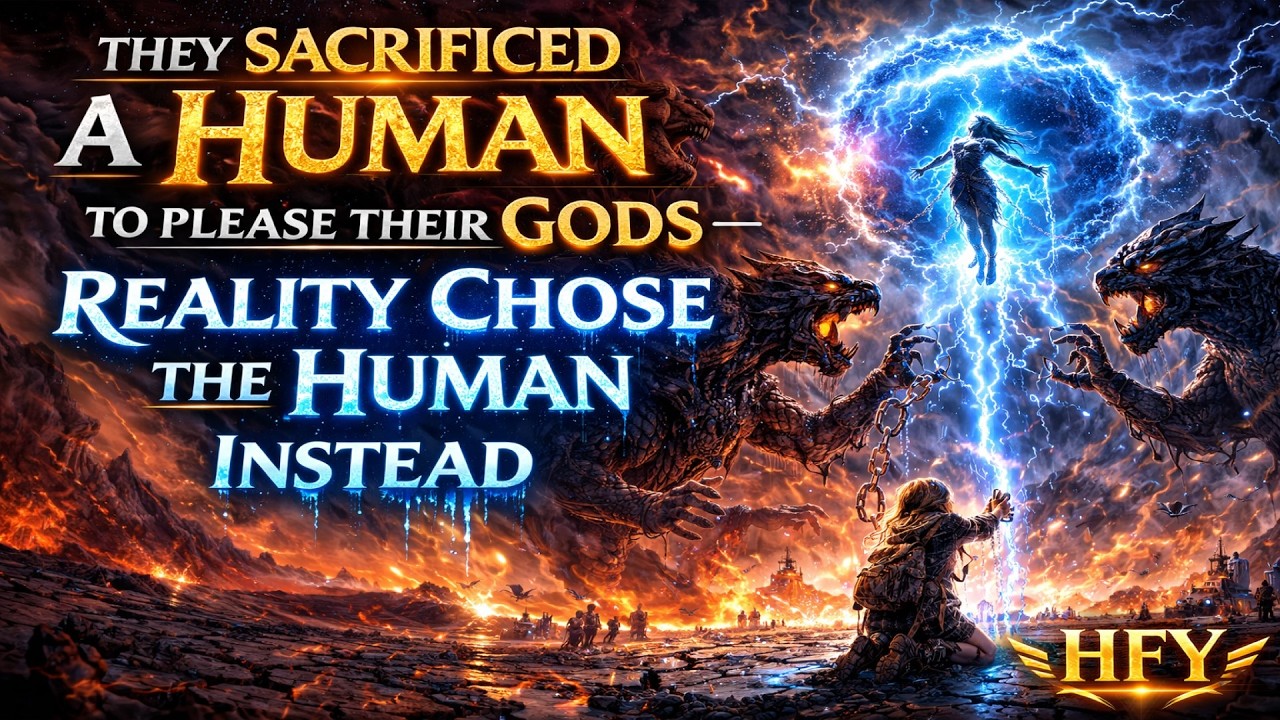 They Sacrificed a Human to Please Their Gods—Reality Chose the Human Instead | HFY