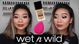 FULL FACE USING WET N WILD MAKEUP!! | Krystina Sdoeung