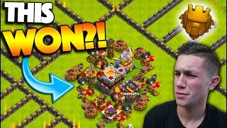 THIS BASE ACTUALLY WON?! BACK IN TITANS LEAGUE! ~ Clash of Clans