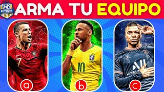 ¿QUÉ JUGADOR PREFIERES? ARMA TU EQUIPO IDEAL ⚽ELIGE UN JUGADOR PARA TU EQUIPO | FUTQUIZ