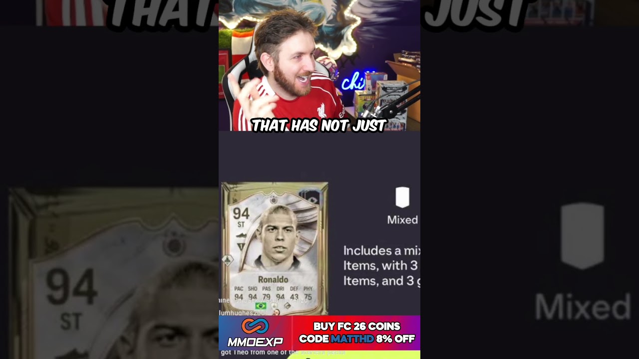 OMG! HE PACKED R9 RONALDO ON EA FC 26! 