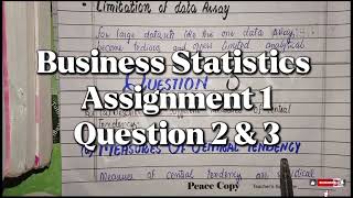 How to Calculate Mean, Median & Mode from Grouped Data |Assign 1 Q.3 & 4 | Business Statistics AIOU