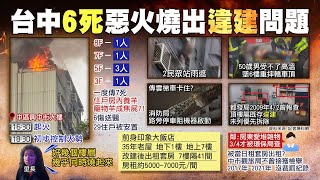 【每日必看】台中近24年最慘! 興中街住宅大火6死市府證實 ... 