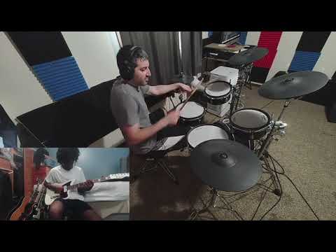 a kinda cool riff with drums