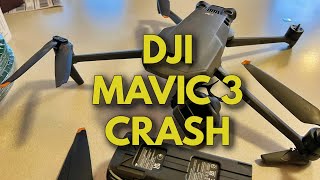 DJI MAVIC 3 CRASH - "Motor Overload," Dec. 26, 2022, Colorado River and I-70, Palisade, Colorado