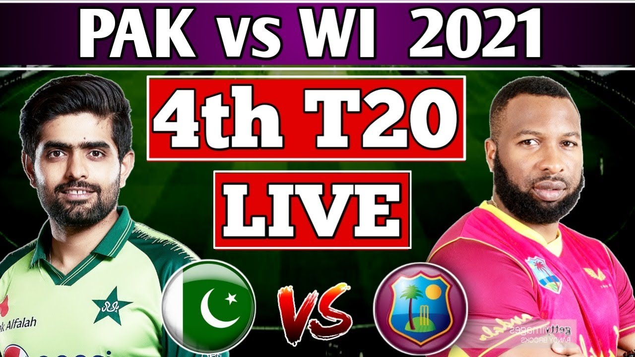 🔴LIVE PAKISTAN vs WEST INDIES 4th T20 LIVE PAK vs WI 4th T20 match LIVE commentary