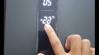 كيف ضبط حرارة الثلاجة والفريزر وتغير مود الثلاجة | refrigerator and freezer temp #DIY screenshot 1