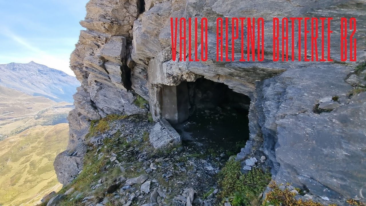 20250906 Vallo Alpino del Littorio, Batterie B2 рус. Альпийский вал ( Валло-Альпино )