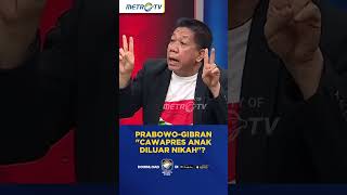 Prabowo-Gibran Cawapres "Anak Diluar Nikah"? #shorts