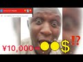 【スーパーチャット】届いた¥10,000は何ドル?その価値を知って走り出す瞬間_驚きビデオ