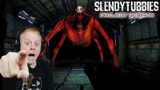 SPIDER PO WANTS ME DEAD | SLENDYTUBBIES PROJECT REBIRTH ( DEMO ) NOO NOO'S BASE - COLLECT 10
