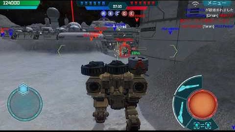 War robots Test server new map"MOON"