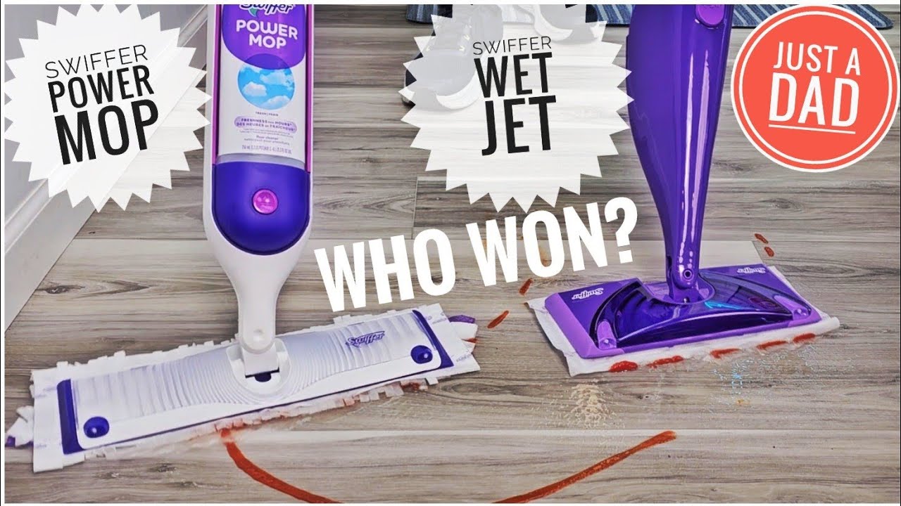 Swiffer Wet Jet Floor Mop Starter Kit (Flash Power Mop)