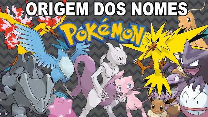 Origem dos nomes dos Pokémons #1 - 1ª Geração PT1 