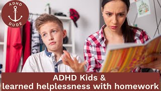 How To Help Your ADHD Kid During Homework Time