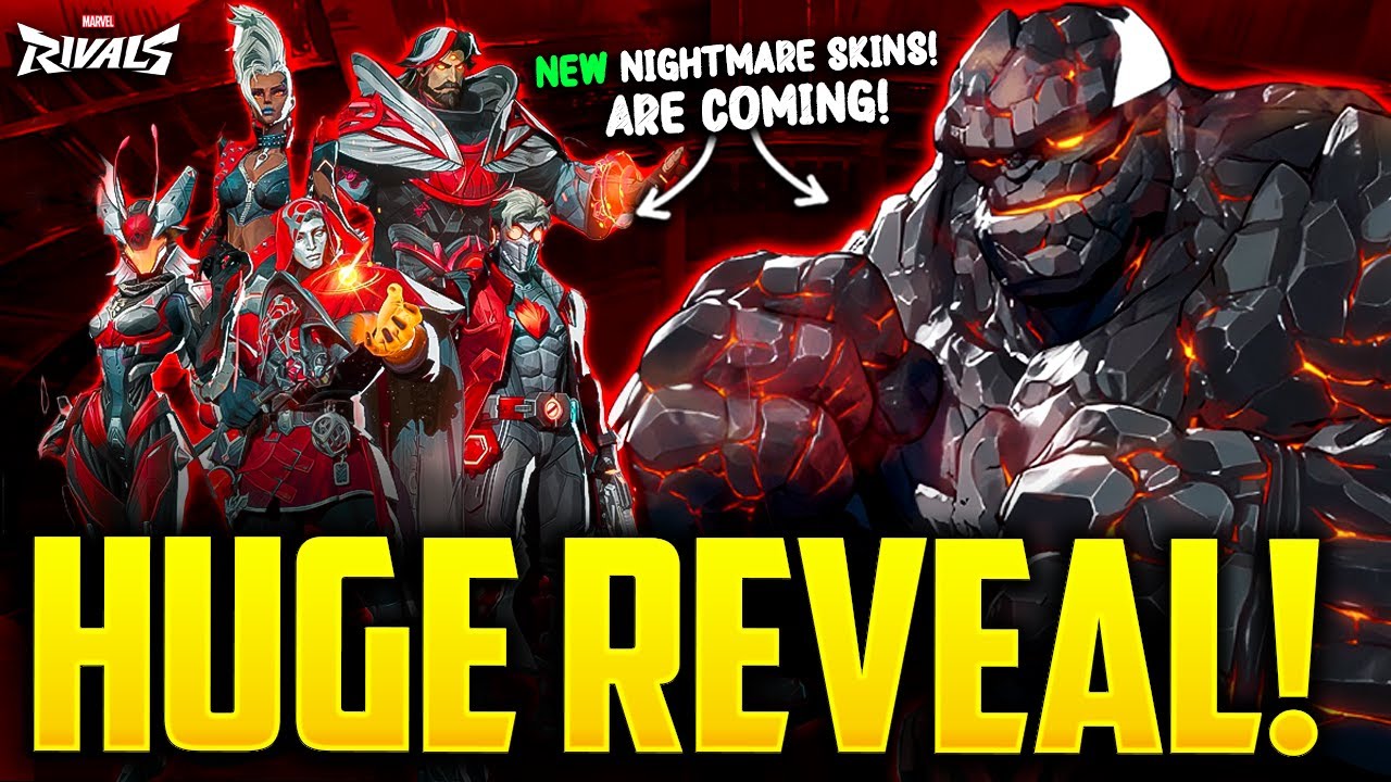Nightmare Marvel Rivals NEW SKINS! Nightmare Thing, New Event, & More! Marvel Rivals Devs ...