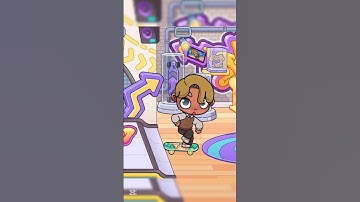My first lesson on skateboard 🛹 #pazu #avatarworld #tocaboca #newhomebuild #shorts