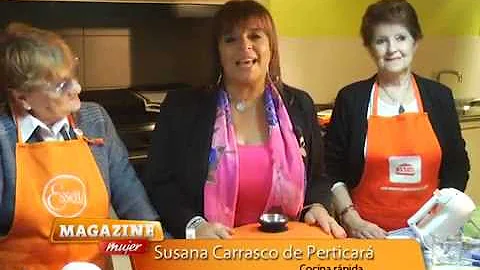Bloque de cocina con Susana Carrasco de Perticar