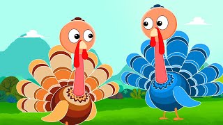 Canción de pavo | Poemas para niños | Animación | Dibujos animados | Videos educativos screenshot 3