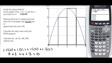 AP Calculus Section 6.1 Estimating with finite sums