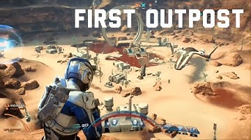 Mass Effect Andromeda - Building the first outpost