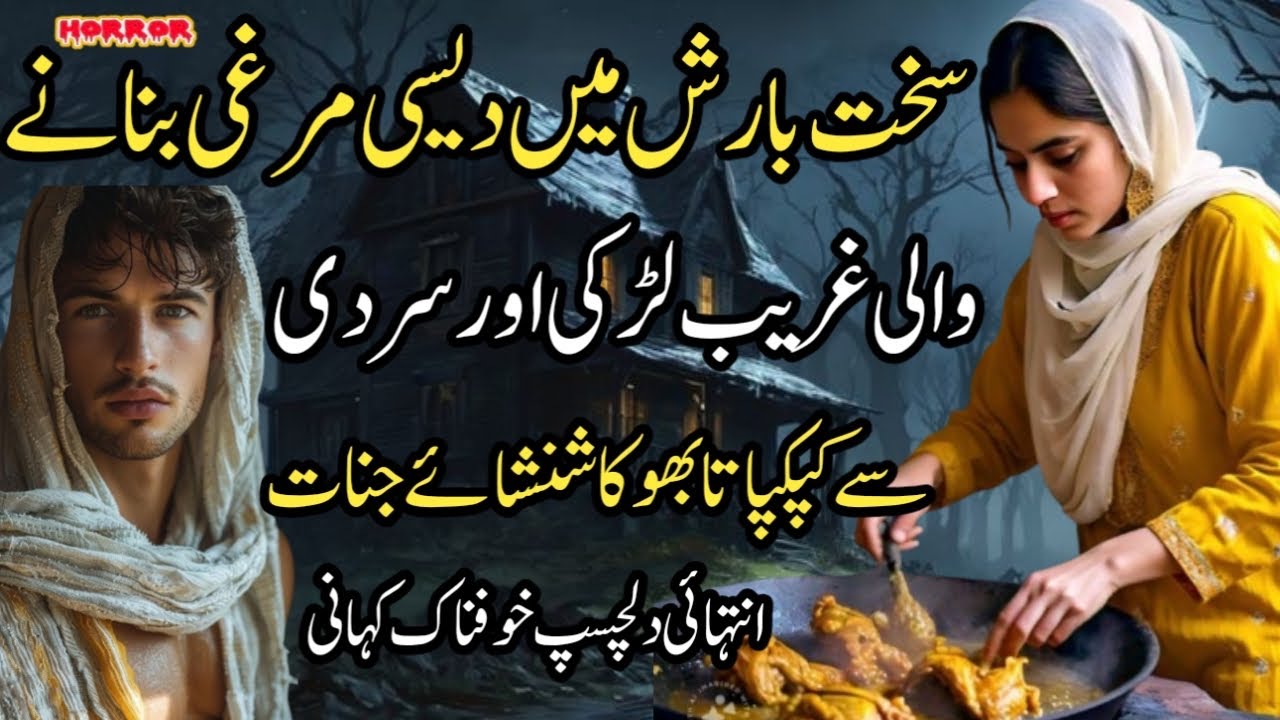 Sakht Sardi Mein Desi Murghi Bnaney Wali Ghreeb Ladki Aur Sardi Say Kapkapta Bhooka Shansha e Jinnat