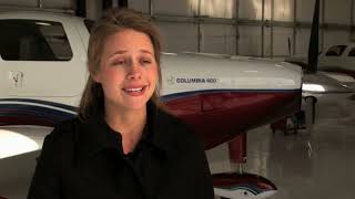 The Columbia 400 and  the Garmin G1000 Flight Video