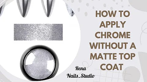 DIY Isolated Chrome Nails (looks expensive) 