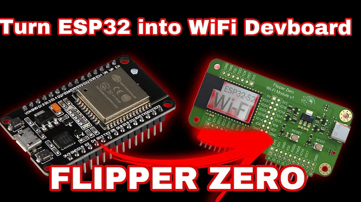 Flipper Zero WiFi Module DIY | ESP32 Marauder Tutorial #flipper0