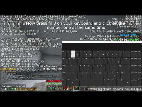 How to get a pie chart with a 60% keyboard