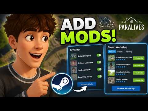 How to ADD MODS in Paralives (Step by Step)