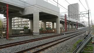 東武500系  回送列車   高速通過