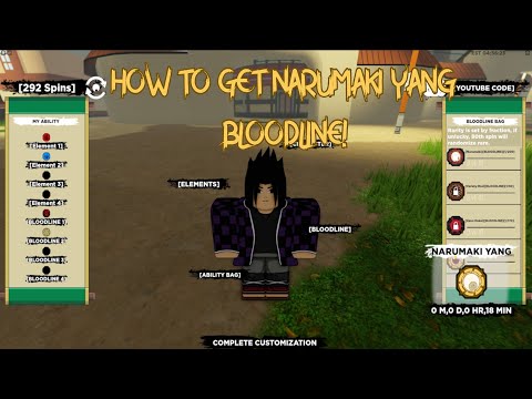 How To Get Narumaki Yang Bloodline! | Shindo Life Roblox - YouTube
