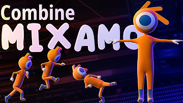 Combine Mixamo Animations in Blender Like a PRO! (Easy & Fast)