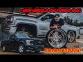 NEW WHEELS ON MY TURBO GMC! COYOTE IS BACK!!