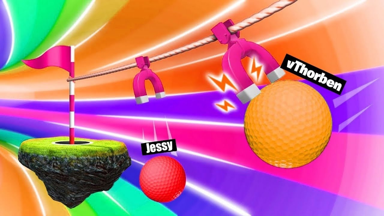 De Coolste Regenboog Tunnel Hole In One Ooit!