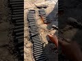 Old Method Spring Tempering process with Burners #shorts #satisfyingvideo