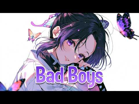 ♪ Nightcore - Bad Boys → Elizabeth Gillies, Victoria Justice (Lyrics)