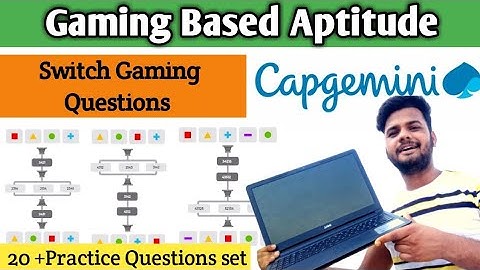 Capgemini Gaming based Aptitude Questions | Switch Gaming based Questions