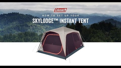 How to Set Up Your Skylodge Instant Camping Tent - 1-min Set Up