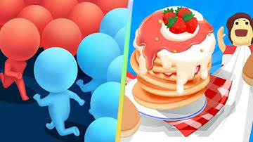 Count Masters Vs PancakeRun All Level iOS, Android Walkthrough Gameplay Alltrailers Pro Gaming