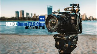 Meike 8mm T2.9 MFT Cine Lens 4K 50p/60p Video Test (Tested on 