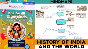SOF IGKO Klas 7 2025 Referentiemateriaal van Oswaal Books, Internationale GK Olympiade met Mindmaps