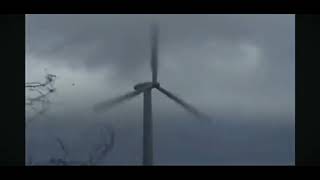 Windmaill Dastructed In Storn