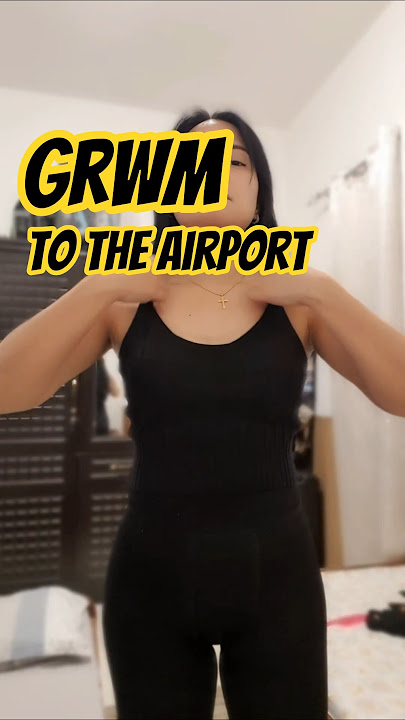 GRWM ✈️ Airport Fit Check—Travel in Style! #AirportFit #OOTD #TravelFit #FitCheck #AirportOOTD