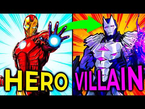 Earth 919: Where Marvel Heroes Are Evil