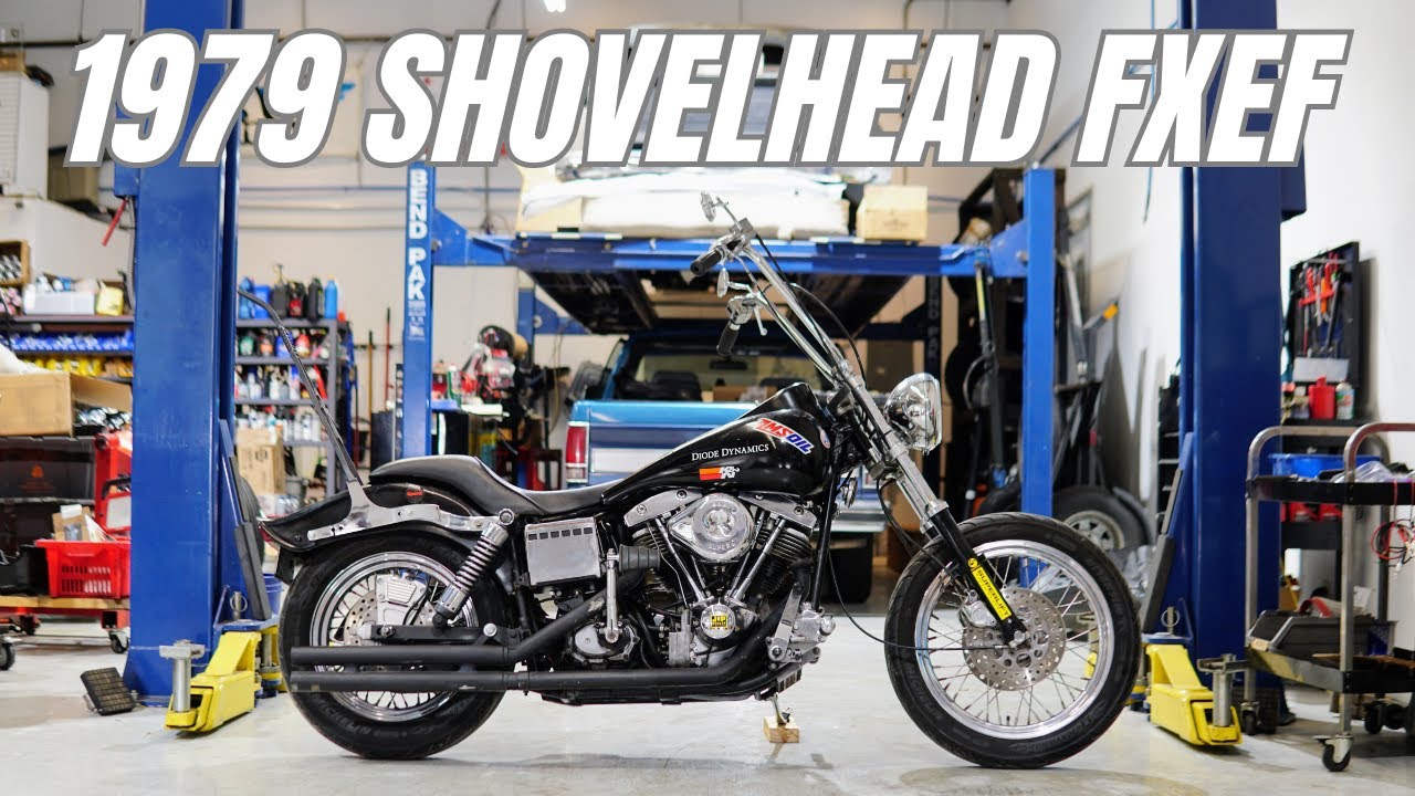 1979 Harley Shovelead FXEF / ハーレー ショベルヘッド - YouTube
