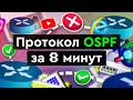 Протокол OSPF (Open Shortest Path First) за 8 минут