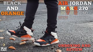 nike air jordan mars 270 orange